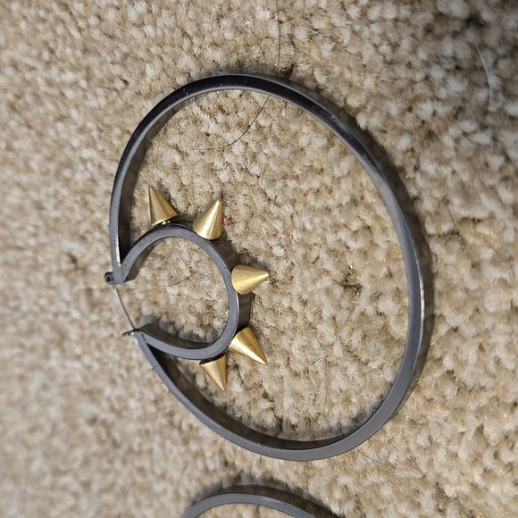 Spiked Hoops - Picture 2 of 3